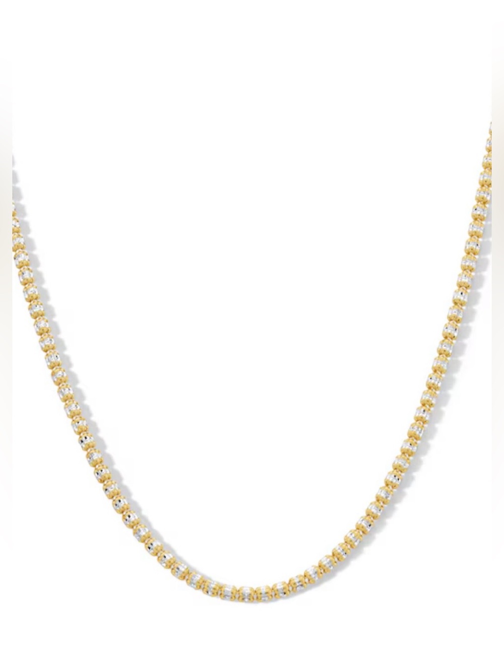 Zales 10K gold Diamond-cut finish